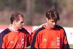 Amsterdam 3-11-1999
Brian Laudrup 
Brian Laudrup together with AJAX Coach Jan Wouters.