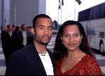23 november 1999
Dean Gorre met zijn vrouw
