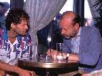 Wereldkampioenschap voetbal 1990 Italie
Hugo Camps in gesprek met Danny Blind.