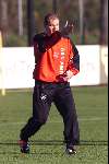AMSTERDAM 3 November1999
De training van AJAX ter voorbereiding van het Europacup duel tegen Hap[oel Haifa.
Jan Wouters met  ADIDAS PREDATOR Schoenen.