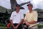 KUALA LUMPUR 17 November 1999
Worldcup Golg 1999
MAARTEN LAFEBER MET joost steenkamer