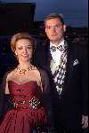 Scheveningen 21 November 1999
Premiere van de musical Elisabeth in het circustheater in Scheveningen.
Mariska v Kolck met haar man