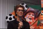 Eindhoven, 13 november 1999
MONIQUE RIJKAARD als hoofd van vriendinnen van Oranje