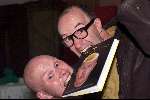 Den Haag 4 november 1999
Uitreiking boek PIERRE WIND
BART CHABOT met PIERRE WIND
