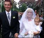 Muiden 07 Juli 1999
Richard Krajicek en Daphne Deckers trouwen