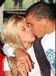 Eindhoven 14 September 1999
Ronaldo met zijn vriendin Nadja Franca bij Restaurant Grotta Azzurra in Eindhoven.