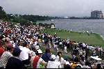 Kuala Lumpur 21 november 1999
Mines Resort golf
WK Golf voor landenteams USA eerste Spanje tweede
TIGER WOODS
Golfen Maleisie