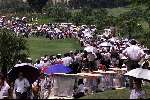 Kuala Lumpur 18 november 1999
World Cup golf 1999
Veel publiek   Golfen Maleisie