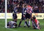 Eindhoven, 12 november 2000
PSV-Feyenoord, eindstand 1-0 door penalty van Arnold Bruggink
Dudek-Jon Dahl Thomasson-Andre Ooijer en Joonas Kolkka