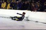Eindhoven, 11 november 2000
5e KNSB schaatsmarathon
2e plaats voor ERIK HULZEBOSCH die met een laatste jump onderuit ging