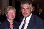 Tilburg, 6 november 2000
Premiere: LITTLE SHOP OF HORRORS
Johan Stekelenburg met vrouw