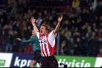 Eindhoven 1 november 2000
PSV-Vitesse
Kolkka blij na de 1-0