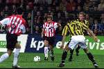 Eindhoven 1 november 2000
PSV-Vitesse
Kolkka blij na de 1-0