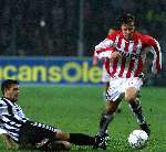 Eindhoven, 23 november 2000 
UEFA-cup PSV-PAOK Thessaloniki, eindstand 3-0
JOONAS KOLKKA