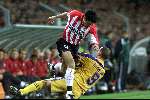 Eindhoven, 9 november 2000
Champions League PSV-Anderlecht, eindstand
Kezman