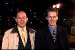 Amsterdam 21 november 2000
Premiere van de film Dinosaur.
Koen Smit met broer