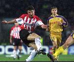Eindhoven, 9 november 2000
Champions League PSV-Anderlecht, eindstand
Mark v Bommel  mooie aktie