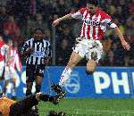 Eindhoven, 23 november 2000 
UEFA-cup PSV-PAOK Thessaloniki, eindstand 3-0
MARK V BOMMEL  Mooie aktie