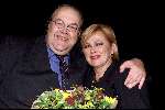 Amsterdam 8 november 2000
Uitreiking CD Toon Hermans in Carre Adam.
Maurice en Gaby Hermans
Maurice met vrouw