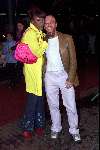Amsterdam 21 november 2000
Premiere van de film Dinosaur.
Nicky Nicole met vriend
