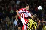 Eindhoven 1 november 2000
PSV-Vitesse, eindstand 2-0
Kopbal Nikiforov