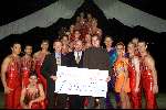 Eindhoven, 21 november 2000
Holiday On Ice  premiere met Pieter v d Hoogenband