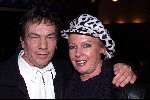 Kaatsheuvel 6 november 2000
Uitreiking CD van Johan Heuser
Ria Valk met vriend