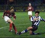 Eindhoven, 25 november 2000
EVV Eindhoven-Excelsior, eindstand 2-3
John Laponder en Thomas Buffel