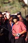 Marbella 12 november 2000
 Golfclub Valderrama American Express Championships.
Tiger Woods  golfen