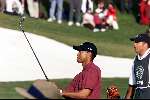 Marbella 12 november 2000
 Golfclub Valderrama American Express Championships.
Tiger Woods  golfen