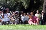 Marbella 12 november 2000
Club de Golf Valderrama
TIGER WOODS vanuit de bunker
Golfen