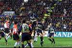 Eindhoven, 12 november 2000
PSV-Feyenoord, eindstand 1-0 door penalty van Arnold Bruggink
Paul Bosvelt Ramzi Kevin Hofland Ulrich v Gobbel