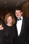 Amsterdam 20 november 2000
Parel van Nederland in het Hilton hotel.
Wilma Nanninga met vriend