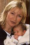 Nigtevecht 12 november 2001
Annemiek Verdoorn met haar zoontje Davy