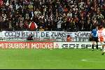 Amsterdam 25 november 2001
AJAX-PSV 1-3
Spanddoek Co Adriaanse