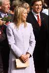 Leeuwarden 10 oktober 2001
Prins Willem Alexander en Maxima bezoeken de provincie Friesland.
Ed Nijpels