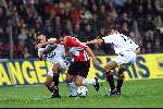 Eindhoven 17 november 2001
PSV - NEC  3-1
Jan Vennegoor of Hesselink  Danny Hesp