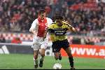 AMSTERDAM 18 NOVEMBER 2001
AJAX-NAC 1-3
Johnny Heitinga en Kevin Bobson