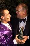 Scheveningen 17 april 2000
Uitreiking Musical Awards.
Stanley Burleson en Joop vd Ende