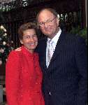 Naarden 27 mei 2000
Afscheidsreceptie Joop vd Ende
Joop vd Ende en zijn vrouw