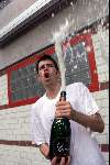 Amsterdam 25 november 2001
AJAX-PSV 1-3
KEZMAN met champagne
