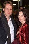 Amsterdam 16 November 2001
Playboy feest in de heineken music hall
Manouk van der Meulen met man