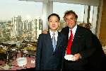 China 9 oktober 2002
Kantoor Princess in Guang Zhou
Trip Princess naar de fabriek in China.
Aad Ouborg