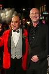 Amsterdam 15 november 2002
Premiere Pietje Bell in Tuschinski
Arjan Ederveen met vriend
