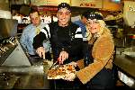 Rosmalen 19 oktober 2002
Corry Konings en Johan Heuser bij Mc Donalds werken