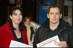 Amsterdam 15 november 2002
Premiere Pietje Bell in Tuschinski
dick maas en esmee lammers