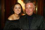 Amsterdam 25  november 2002
Premiere de Pianist van Roman Polanski in Tuschinski
Harry Mens met dochter Marloes Mens