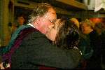 Amsterdam 18 oktober 2002
Huub oosterhuis krijgt eredoctoraat .
Met Trijntje Oosterhuis