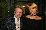 Amsterdam 29 november 2002
Orange Babies gala in passagiers terminal
Jan des Bouvrie en Monique des Bouvries