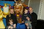 Amsterdam 20 november 2002
premiere disney on ice
jan v halst met gezin